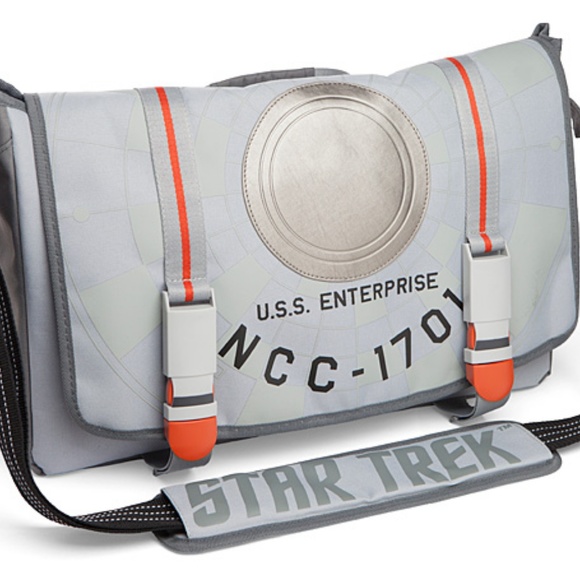 Star Trek U.S.S. Enterprise NCC-1701 Messenger Bag - Picture 2 of 5